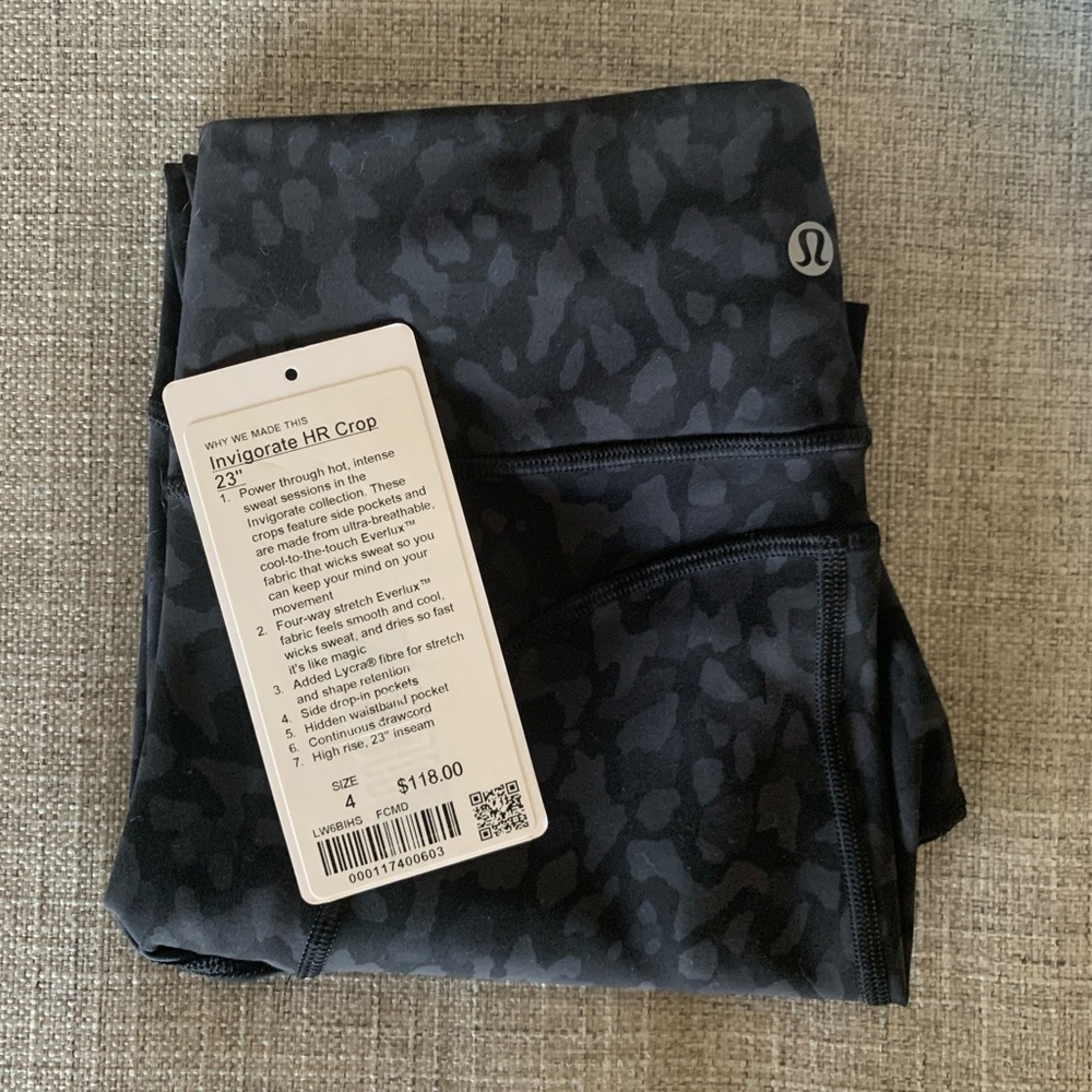 LULULEMON INVIGORATE 23 IN” NWOT